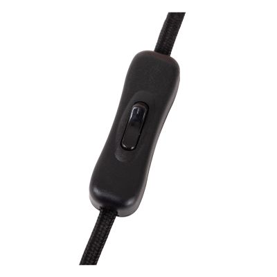 Lucide LAMBRES - Table lamp - Ø 15 cm - 1xE27 - Black